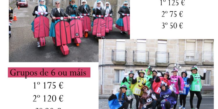 Desfile do ENTROIDO de Maceda Martes 21 de Febreiro