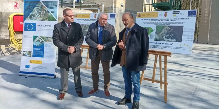 Maceda acaba con veinte años de vertidos con la inauguración de la nueva depuradora