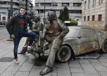 Pablo Blanco, un piloto macedano entre España y Portugal