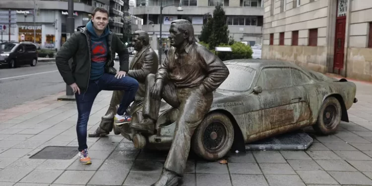 Pablo Blanco, un piloto macedano entre España y Portugal