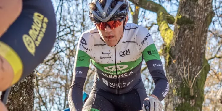 Sarela Conde y Alejandro García, con la Selección de Breogán al nacional de ciclocrós