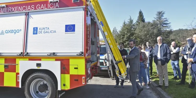 El GES de Maceda recibe un camión