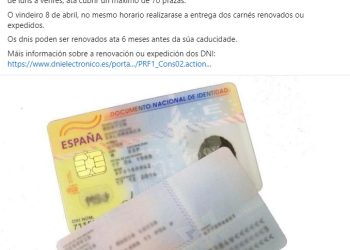 Renovacion do DNI en Maceda