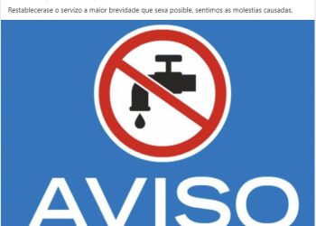 Corte de auga en Maceda