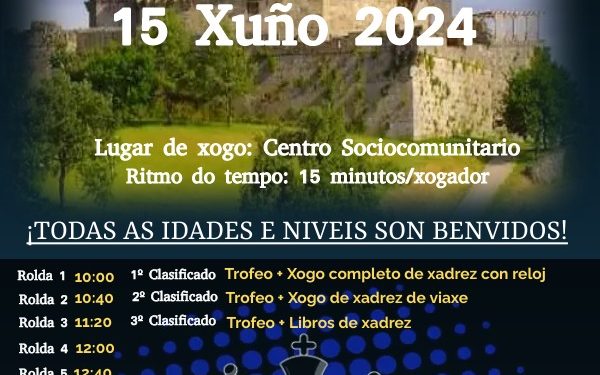 I torneo de Xadrez Vila de Maceda