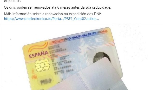 Renovacion do DNI en Maceda