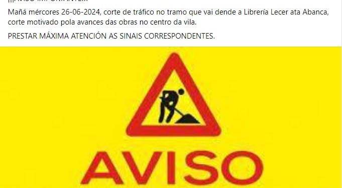 Cortes de tráfico en Maceda