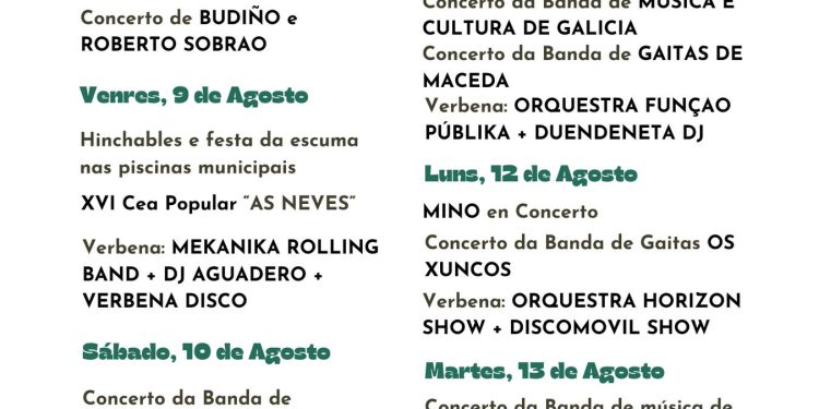 XVI CEA POPULAR AS NEVES 2024 en MACEDA