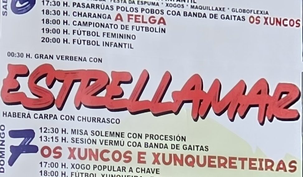 Festas en Xunqueira de Espadanedo